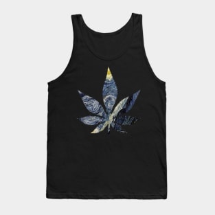 starry night weed Tank Top